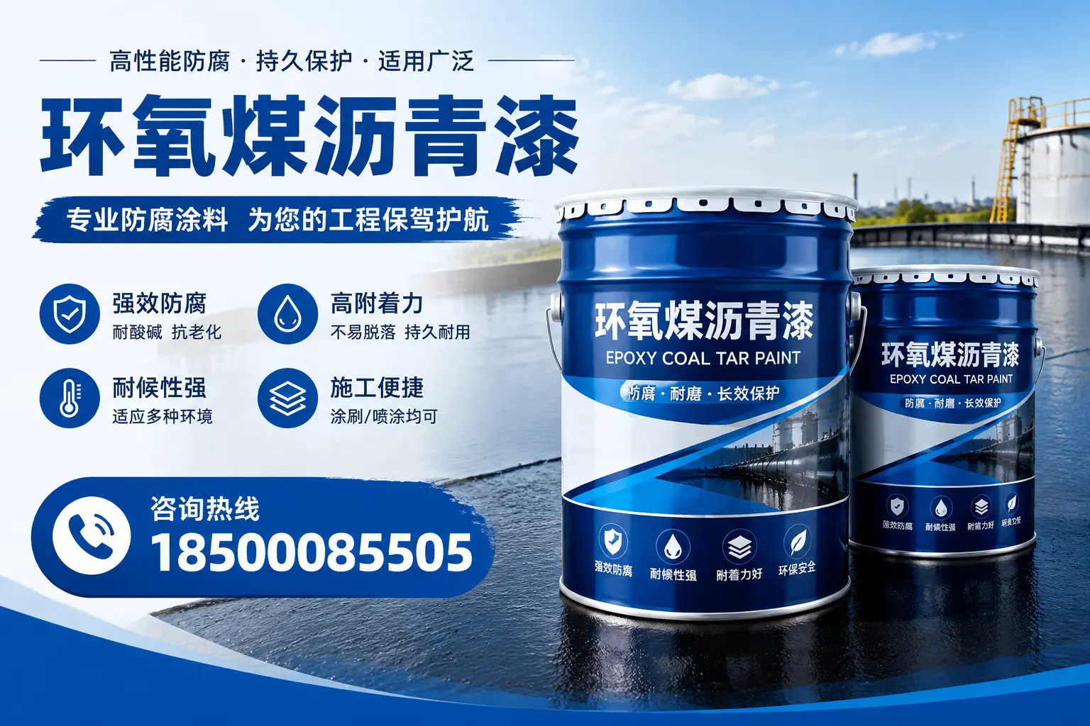 环氧煤沥青漆与其他漆类的比较，阜阳用户的选择依据